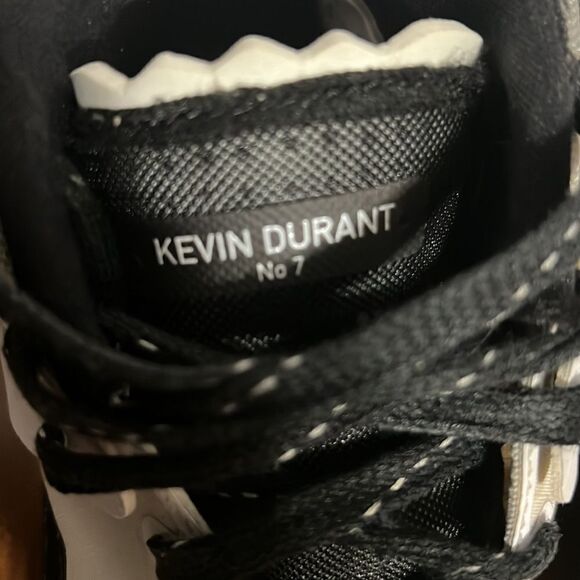 🔥🏀 NIKE KD13 KEVIN DURANT No.7 - Black/White - Great Condition - Picture 6 of 9